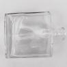 Buy cheap Acceptable Customer's Logo 500ml Clear Square Glass Bottle with Cork Cap from wholesalers