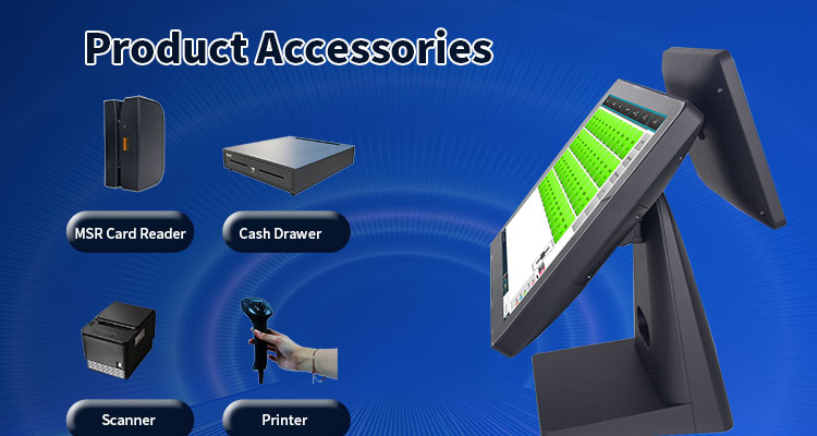 64G Aluminium Alloy All in One Machine with J1800 CPU and Win/Android Compatibility