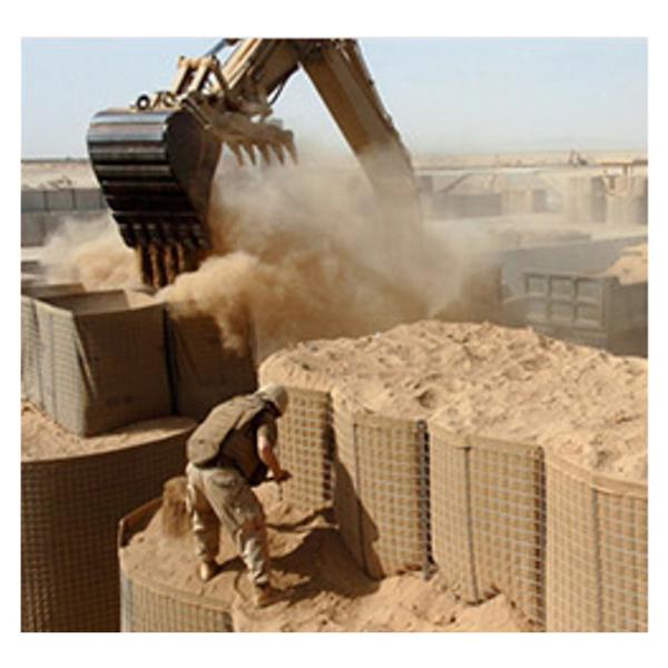 Buy cheap Green MIL3 Hesco Defensive Military Barriers Explosion Proof from wholesalers