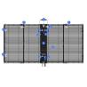 Buy cheap 3840Hz SMD1921 glass Window LED Display Transparent Waterproof IP65 from wholesalers