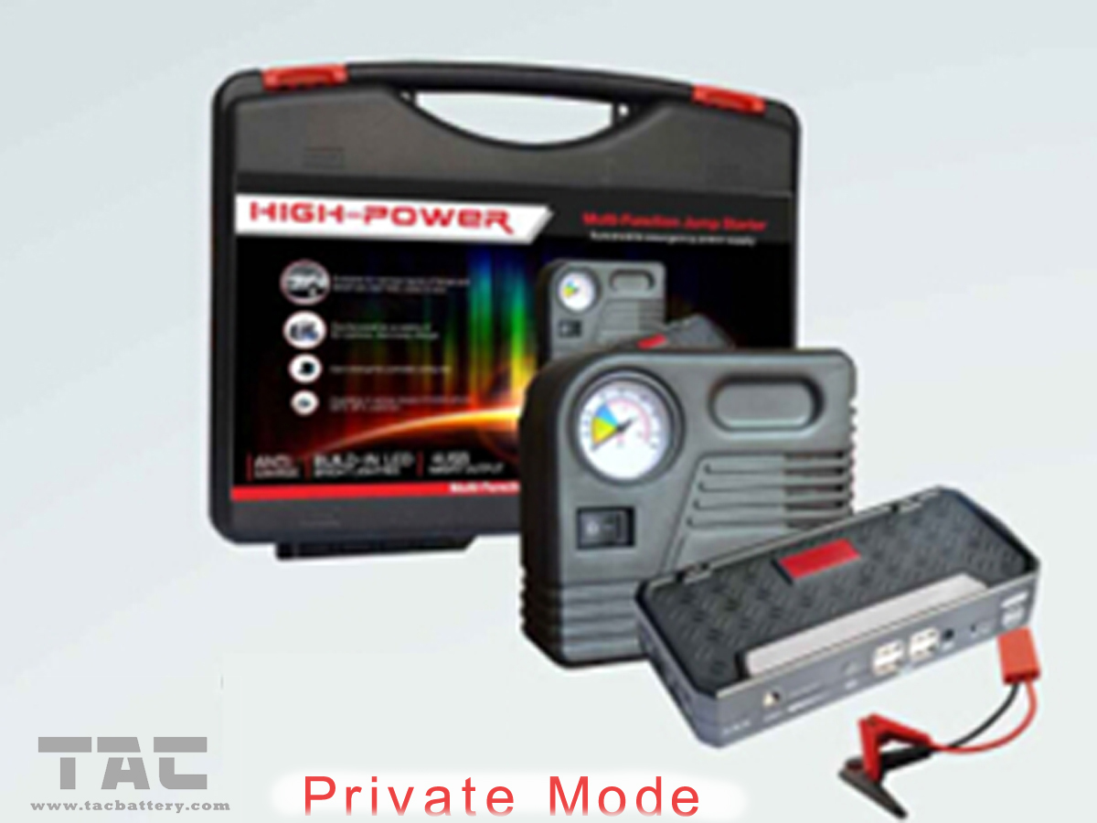 10000mAh Multi-Function Portable Power Bank Car Jump Starter Flat Tire Air Pump