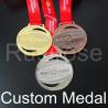 Buy cheap Custom gold silver run medal,personalized Antique bronze honor runner sport medal,City Game Competition club award medal from wholesalers