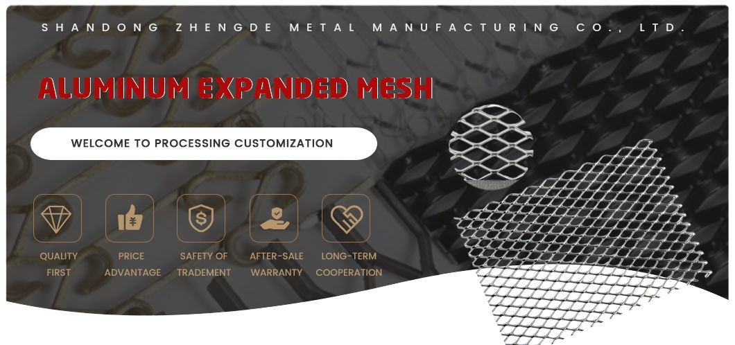 Exquisite High Quality at a Good Pricewidth 7*12 mm Expanded/Stretched Metal Mesh for Dust Filter