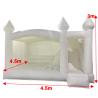 Buy cheap Pure White Wedding Bounce House With Slide Kids Jumping Castle from wholesalers
