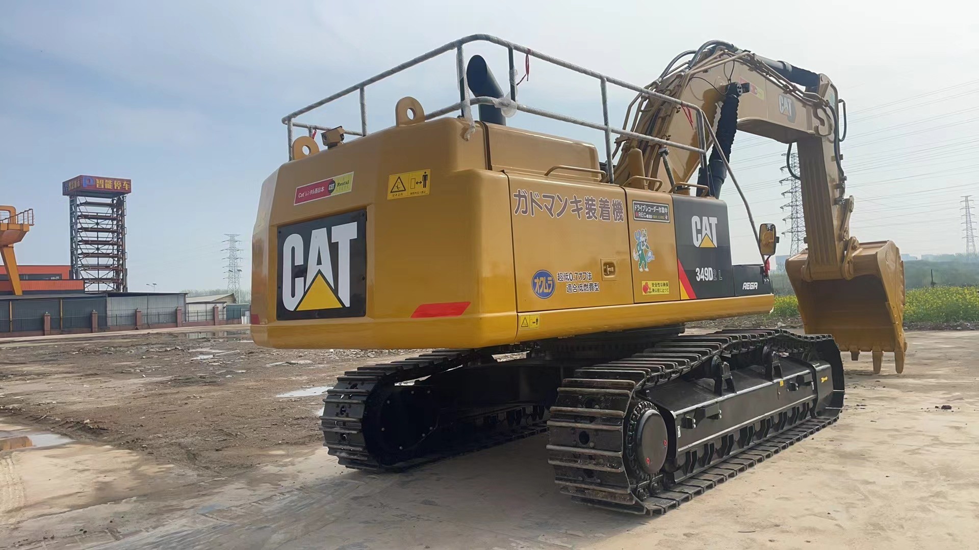 Used CAT 349D Heavy Excavators Quarrying 49Ton Caterpillar Construction Digger