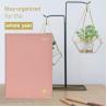 Buy cheap PU Leatherette Cover Medium Academic Planner 100GSM Ivory Paper from wholesalers