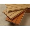 Buy cheap Fireproof Grade A1 Wooden Grooved Acoustic Wall Panel for Hotel Cinema Soundproofing from wholesalers