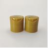 Buy cheap Polypropylene 24mm Yellow Disc Top Cap For Shampoo Bottle from wholesalers