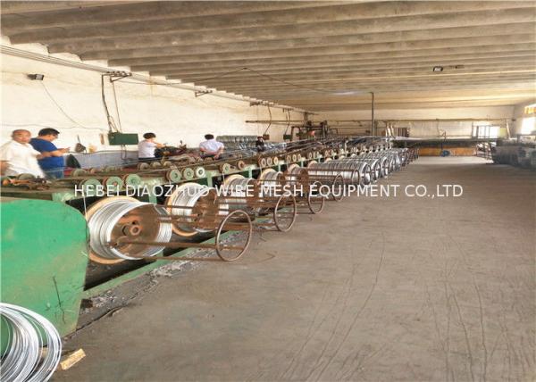 Buy cheap Low Carbon Steel GI Wire Manufacturing Machine , 0.8mm 15.0mm Wire Galvanizing Line from wholesalers