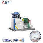 Stainless Steel Evaporator Flake Ice Machine Commercial For Aquatic / Meat