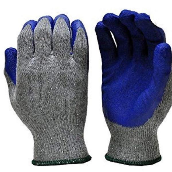 Buy cheap Crinkle Palm Latex Coated Work Gloves , Insulated Winter Work Gloves from wholesalers