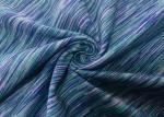 Buy cheap 240GSM 92 Percent Polyester 8 Percent Spandex Weft Knitting Blue Green from wholesalers