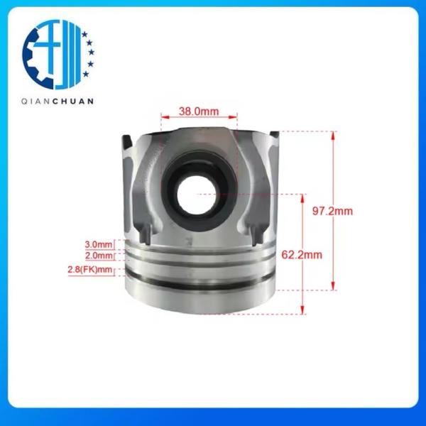 Buy cheap Piston 23411-4500 For Hyundai D4DD Diesel Engine Spare Parts from wholesalers