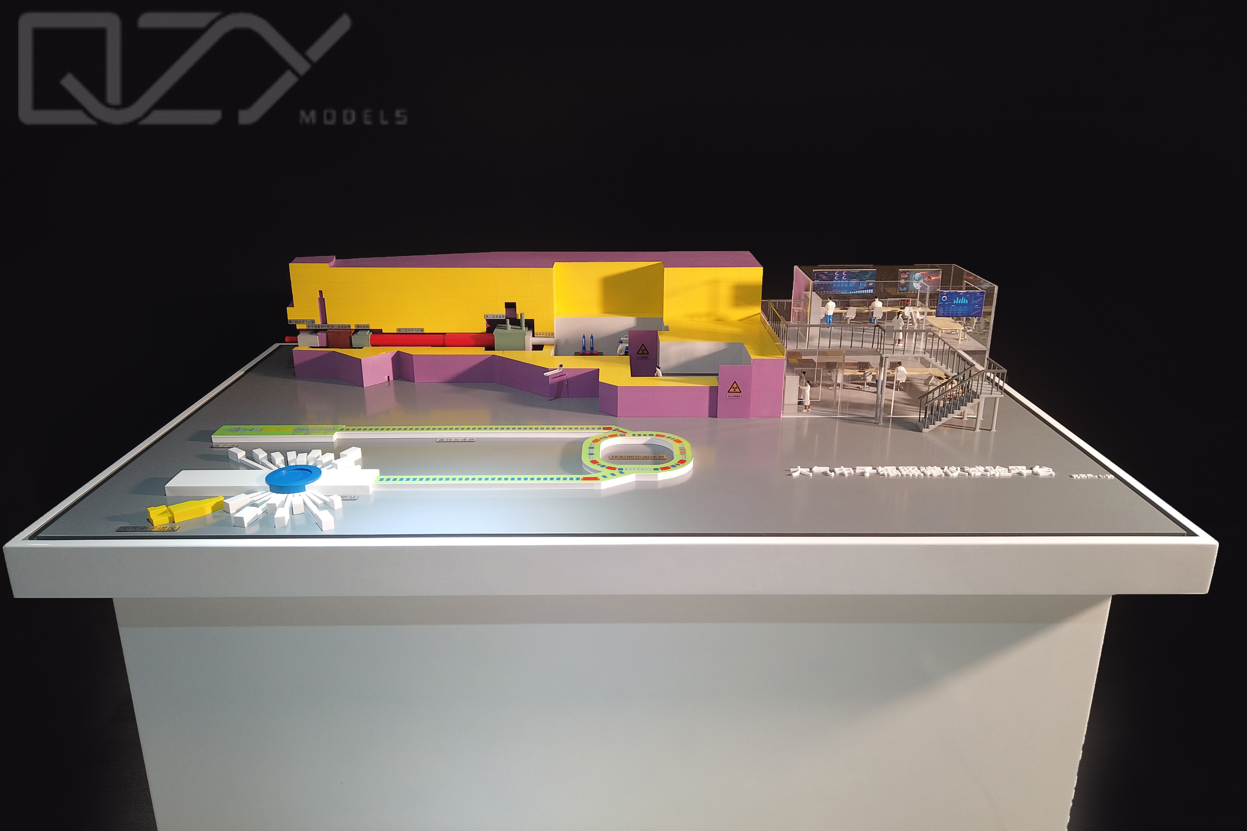 1/20 Scale Atmospheric Neutron Spectrometer Experiment Platform Model Industrial Scale Models
