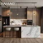 Cabinets Supplier Modern Island Kitchen Designs Complete Metal Laminate Glossy