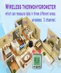 Digital Weather Station And Wireless Wall Mounted Room Thermometer Clock