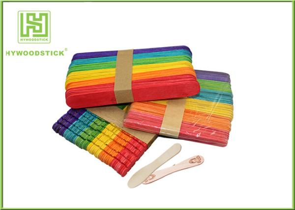 Buy cheap Healthy Short Wooden Craft Sticks With Grooves Jagged For Handicraft from wholesalers