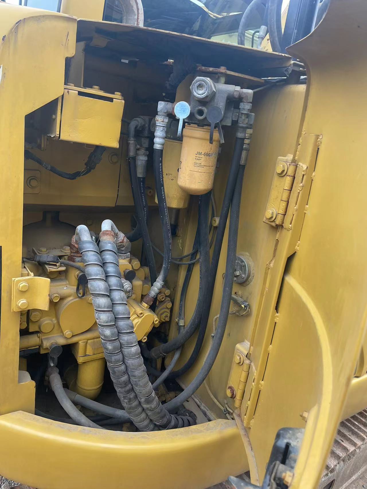 13 Ton Used Cat Excavator CAT313C High Performance 13000KG