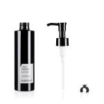 PET Plastic Cosmetic Bottles 200ML Black Free Sample For Cleansing Oil
