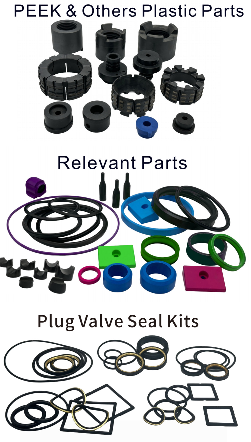 Wide Range Of Section Flat Square Round Rectangle Silicone Ring Rubber Seal