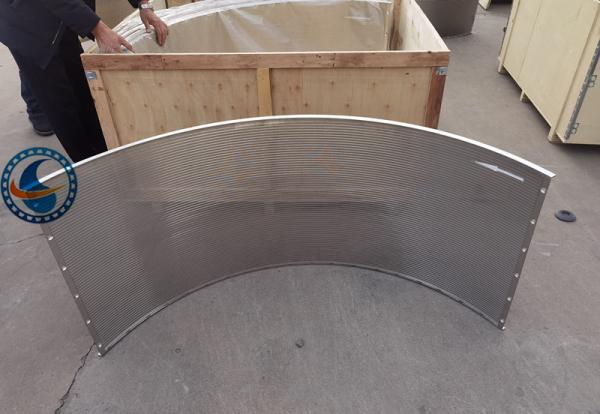 Buy cheap SS304 Sieve Bend Screen Wedge Wire DSM Screen Upto 4m Length from wholesalers