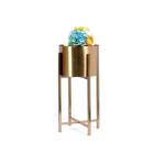 Different shapes creative design metal flower pot planter for decorate