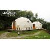 Buy cheap Steel Q235 Half Dome Glamping Tent For Five Star Hotel Resort from wholesalers
