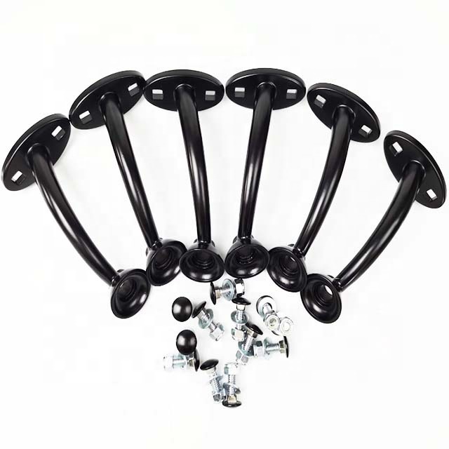 Universal Purpose Replace Your Old Mount with Durable Black Highboy Fenderless Hot Rod Headlight Mount