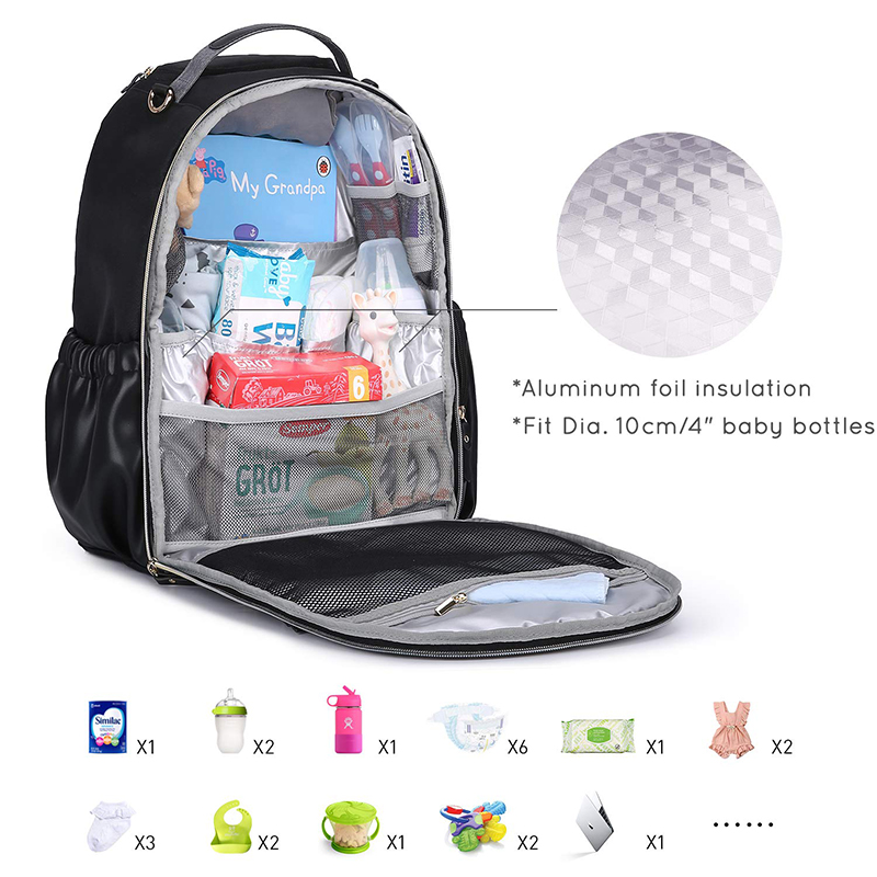 Amazing design new style baby nappy changing bag
