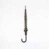 Buy cheap Black Metal Pole Curved Handle Umbrella 190T Pongee Fabric Lightweight from wholesalers