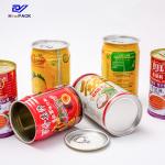 Customized Fruit Tin Can D53*133mm D53*145mm D53*163mm D65*113mm 250ml 280ml