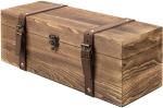 Luxury Wine Custom Wooden Gift Boxes For Birthday Party Anniversary