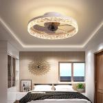 Hotel Living Room Remote Control Luxury Indoor Modern Ceiling Light Black Gold