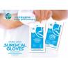 Buy cheap CE Certification Disposable Exam Gloves Natural Latex Surgical Gloves from wholesalers