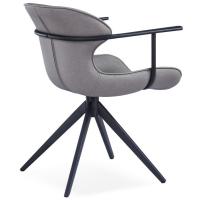 Buy cheap Black Painted Frame 66x62x79cm Metal Restaurant Chairs product