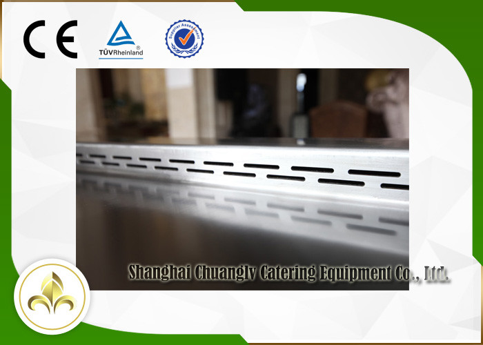 Electric / Induction 9 Seat Teppanyaki Grill Table With Exhaustion / Purification System