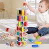 Buy cheap 54pcs Nontoxic Wooden Stacked High Board Games from wholesalers