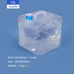 2L 10L 15L 20L Camping Gear LDPE Folding Collapsible Transparent Liquid