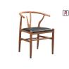 Buy cheap Hand Made Hotels Metal Restaurant Chairs Rope Seats Wood Grain Y Back from wholesalers
