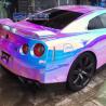 Buy cheap Holographic Laser PET Vinyl Film Waterproof Chrome Car Wrapping from wholesalers