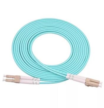 Duplex LC LC OM3 Patch Cord LSZH Jacket For Gigabit Ethernet