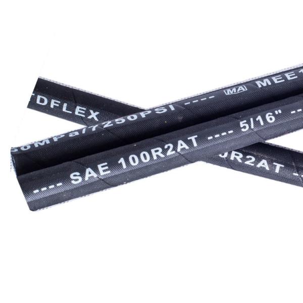 Buy cheap 22mm Wire Reinforced Hydraulic Rubber Hose Spiraled Extensible Industrial Rubber Hose from wholesalers