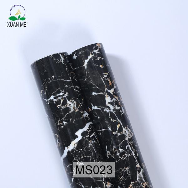 Buy cheap Wallpapers Type Vinyl Wallpapers Function Smoke-Proof Marble Stickers PVC Adhesive Contact Paper Marble Granite Film from wholesalers