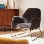Popular Design Baby Pink Leisure Armrest Sofa chair Lounge for Living room Hotel