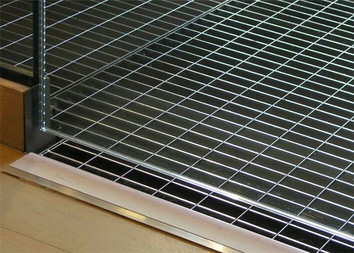 2-8mm Galvanized Welded Steel Walkway Grating For Drain Cover Flat Bar ASTM A36