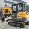 Buy cheap 8820 Pounds Micro Mini Excavator Real 4 Ton Class Yellow Red Green White Colors from wholesalers