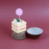 Buy cheap DIY Baking Tools wholesale price Muffin Cases Mold Baking Cake Mould Brown Color Cupcake Cup disposable from wholesalers
