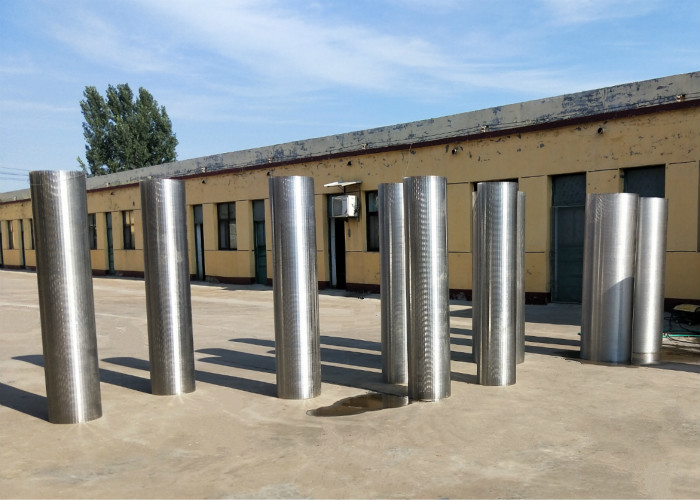 Stainless Steel 304 Reverse Wedge Wire Rotary Screen Drum Cylinder Water Treatment