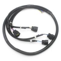 Buy cheap TE Connectors Corrugated Pipe Automotive Cable Wire Harness 4-28AWG For Machine product