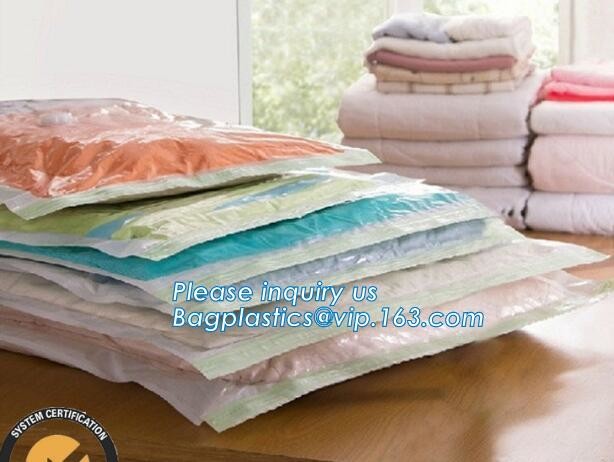 sealed storage tote for bedding, self seal storage bag, clothing compress bag for travel, vacuum storage bag set, plasti